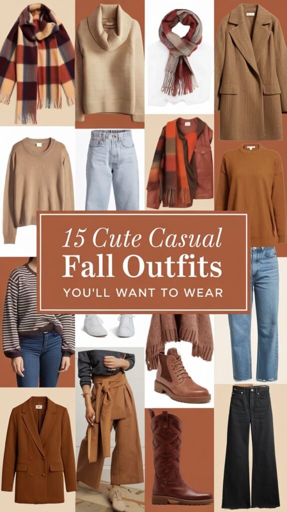 15 Cute Casual Fall Outfits You’ll Want to Wear 4