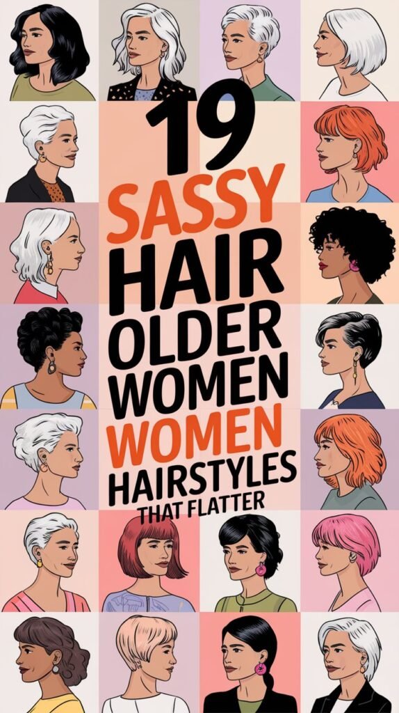19 Sassy Hair Older Women Hairstyles That Flatter 1
