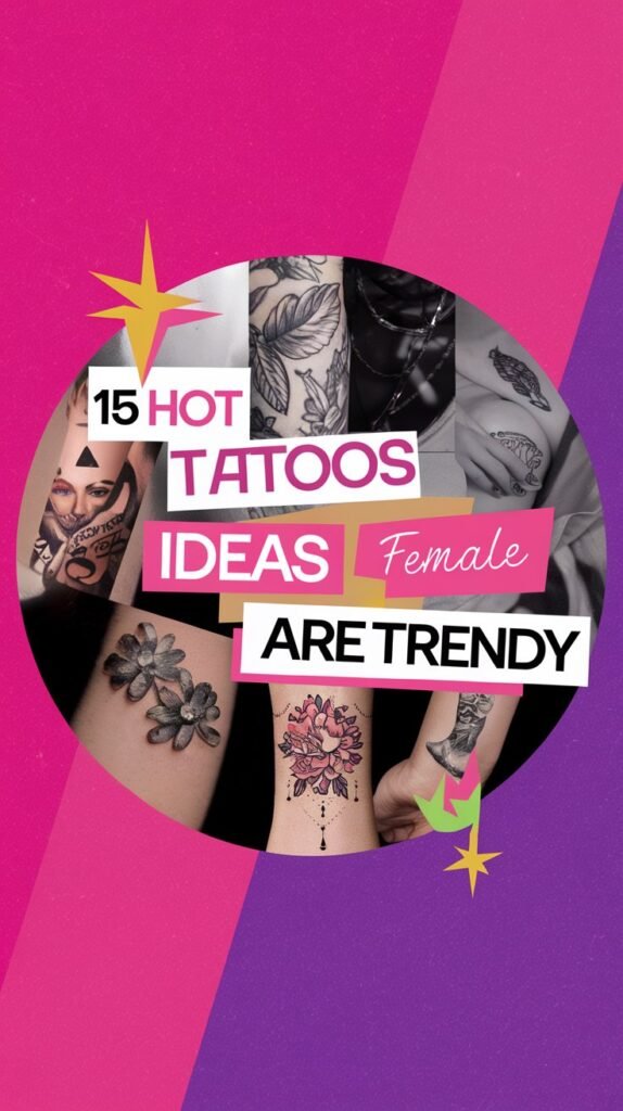 15 Hot Tattoos Ideas Female That Are Trendy 2