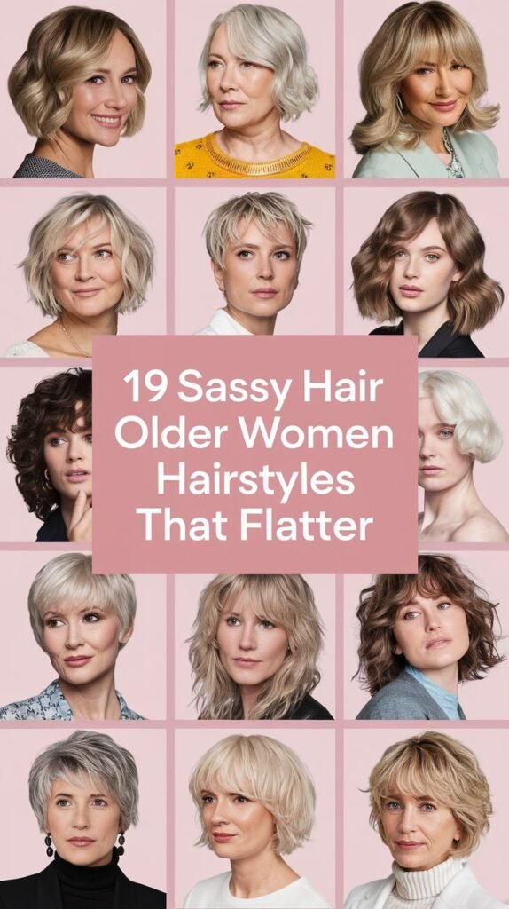 19 Sassy Hair Older Women Hairstyles That Flatter 4