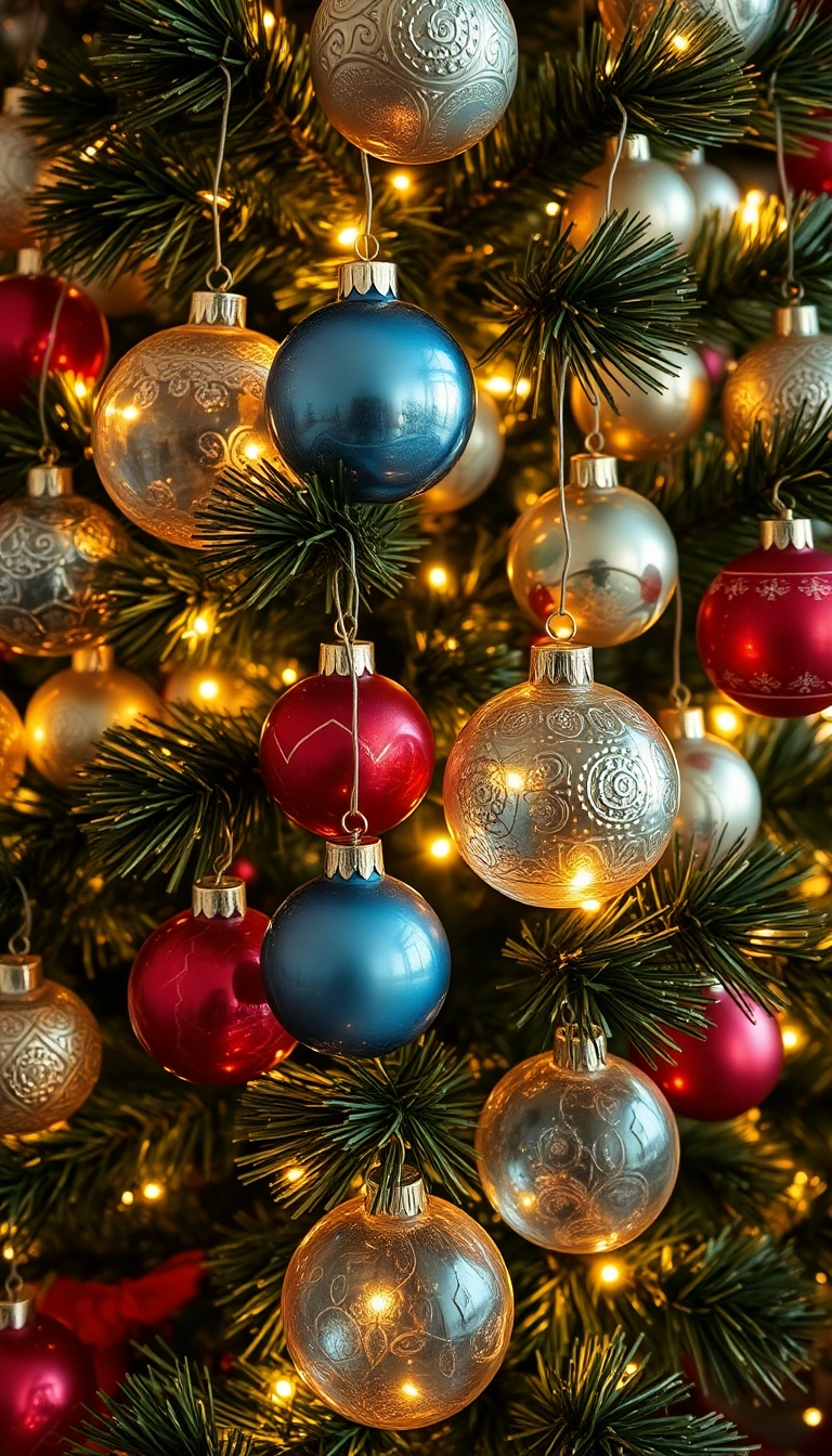 21 Old-Fashioned Christmas Decorating Ideas That'll Bring Back the Holiday Spirit 4 21 Old-Fashioned Christmas Decorating Ideas That'll Bring Back the Holiday Spirit (You Won't Believe #6!) - 1. Antique Glass Ornaments