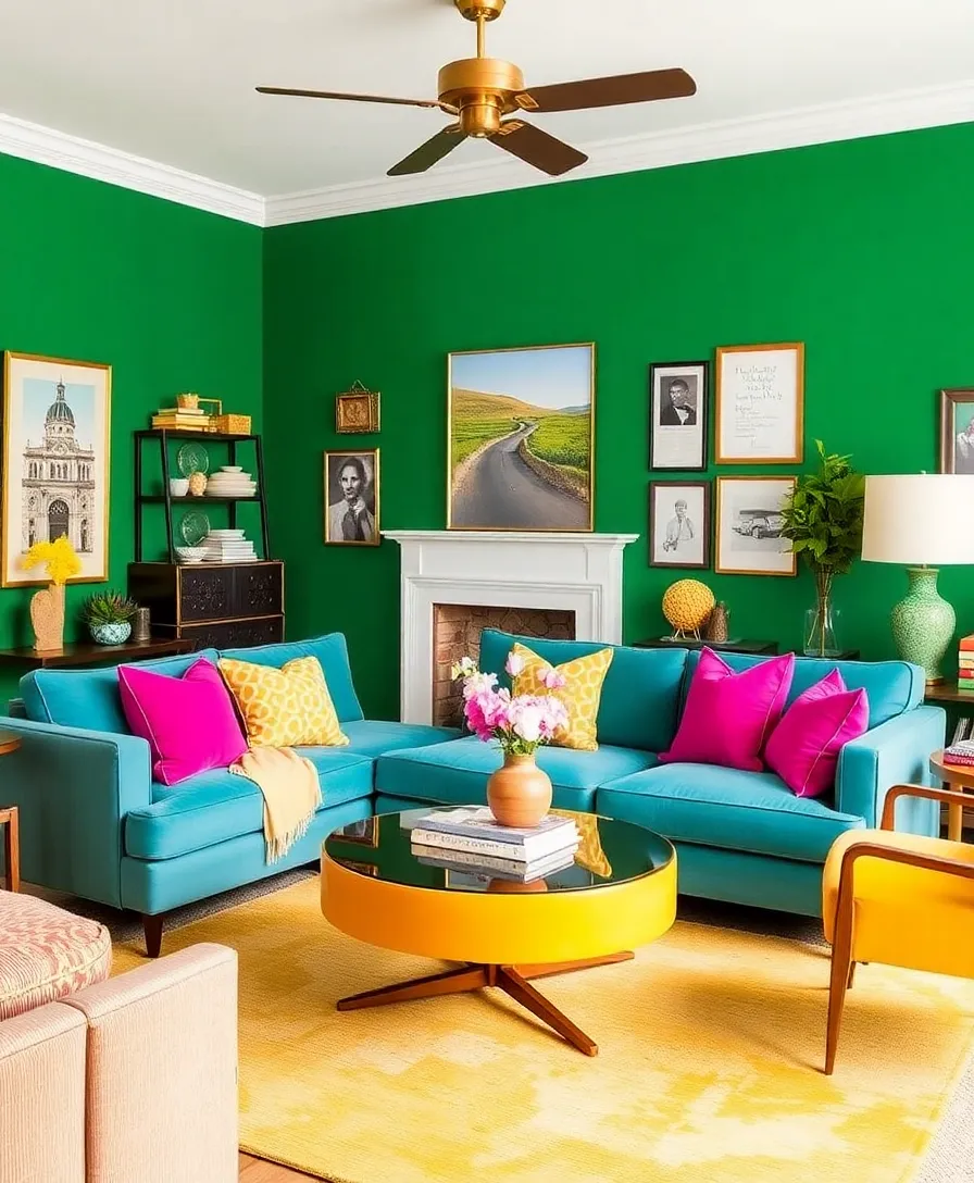 21 Vintage Maximalism Decor Ideas That'll Leave You Breathless 18 21 Vintage Maximalism Decor Ideas That'll Leave You Breathless (You Won't Believe #15!) - 15. Unexpected Color Combinations