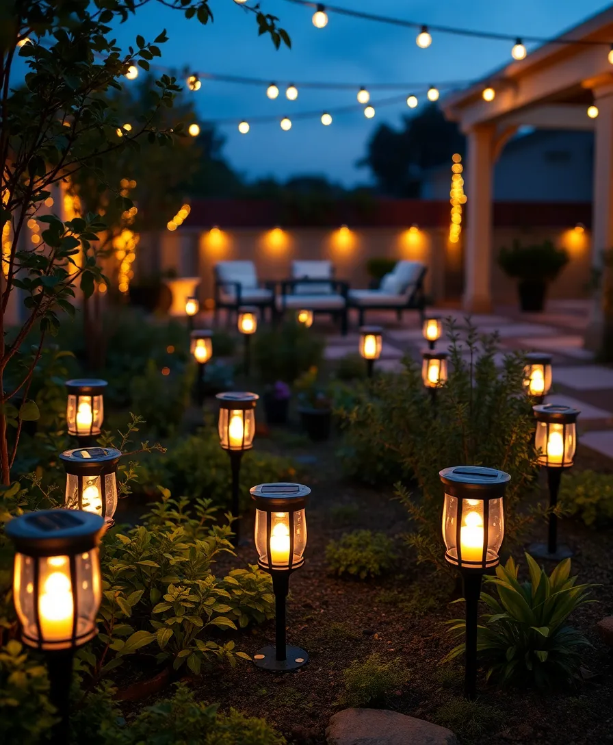 21 Budget-Friendly Small Garden Ideas That Will Transform Your Space! 19 21 Budget-Friendly Small Garden Ideas That Will Transform Your Space! - 16. Garden Lighting with Solar Lanterns
