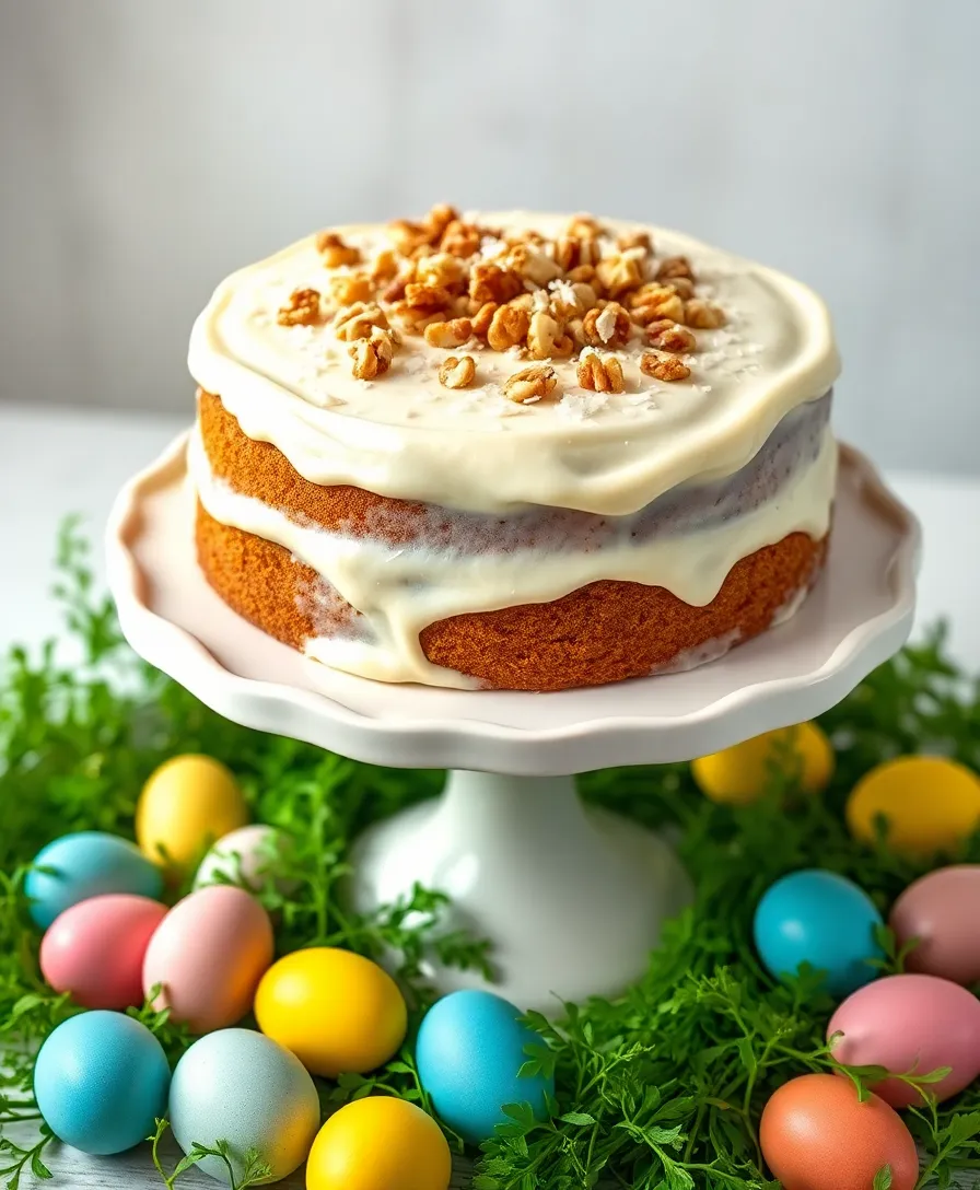 21 Gorgeous Easter Cakes You’ll Want to Bake This Spring! 5 21 Gorgeous Easter Cakes You’ll Want to Bake This Spring! - 2. Carrot Cake with Cream Cheese Frosting