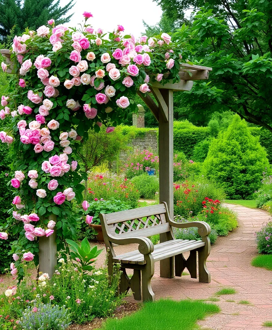 21 Garden Trellis Ideas That'll Transform Your Outdoor Space 11 21 Garden Trellis Ideas That'll Transform Your Outdoor Space (You Won't Believe #15!) - 8. Charming Cottage-Style Trellis