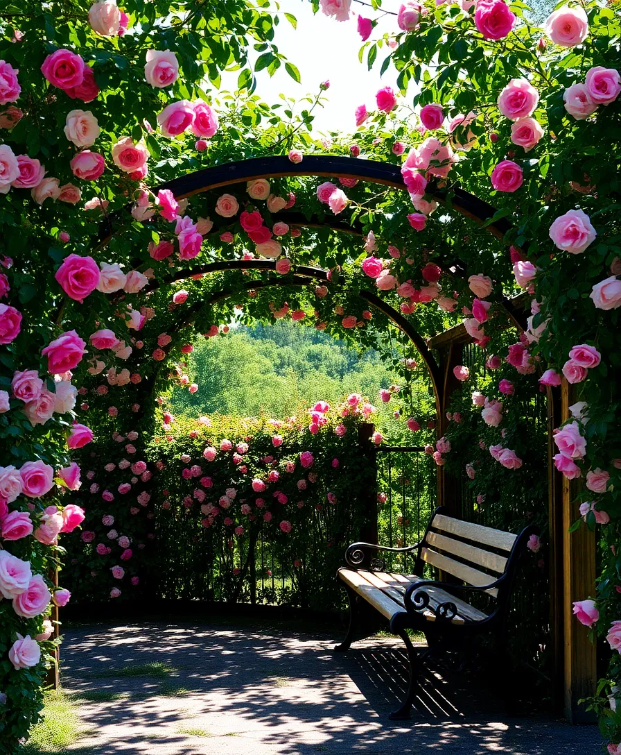 21 Inspiring Garden Zen Ideas for a Peaceful Retreat (Transform Your Backyard into a Sanctuary!) 22 21 Inspiring Garden Zen Ideas for a Peaceful Retreat - 19. Garden Arches