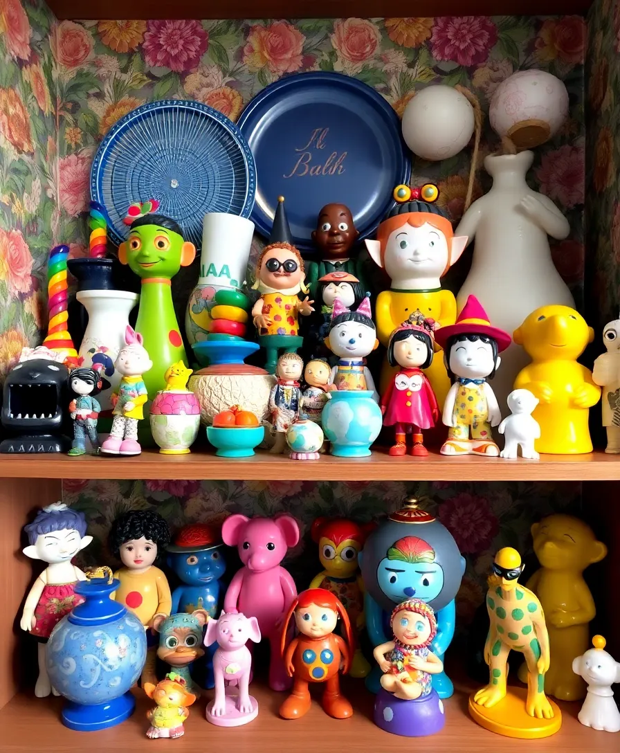 21 Vintage Maximalism Decor Ideas That'll Leave You Breathless 24 21 Vintage Maximalism Decor Ideas That'll Leave You Breathless (You Won't Believe #15!) - 21. Quirky Collectibles