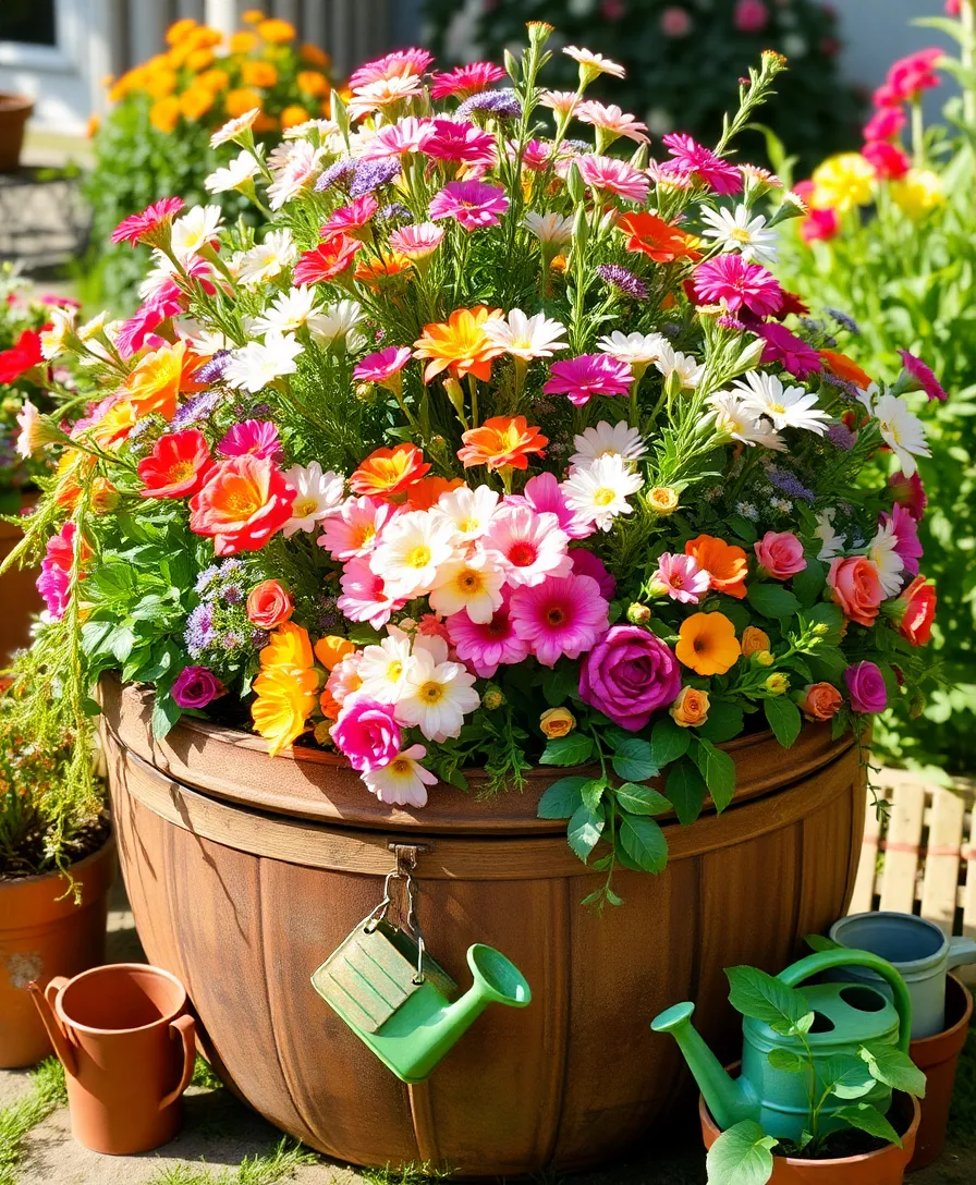 21 Eye-Catching Easter Centerpieces to Wow Your Guests (Don't Miss #6!) 17 21 Eye-Catching Easter Centerpieces to Wow Your Guests (Don't Miss #6!) - 14. Garden Party