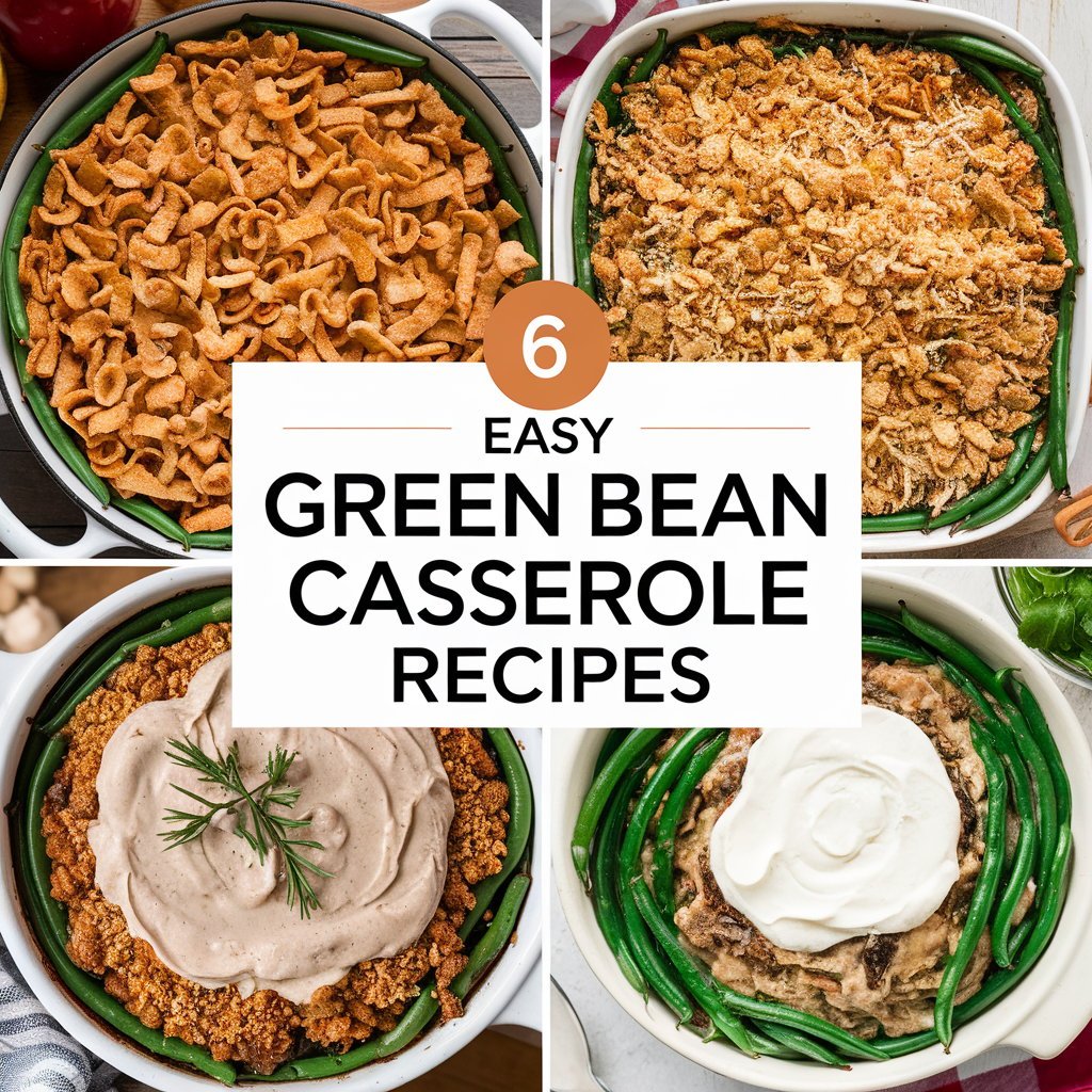 6 Easy Green Bean Casserole Recipes 3
