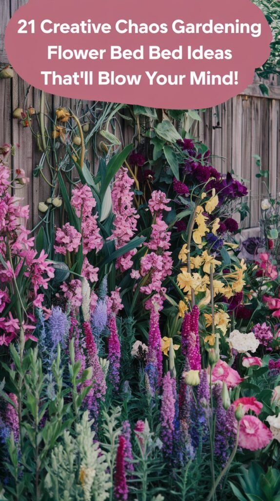 25 Creative Chaos Gardening Flower Bed Ideas That’ll Blow Your Mind! 3