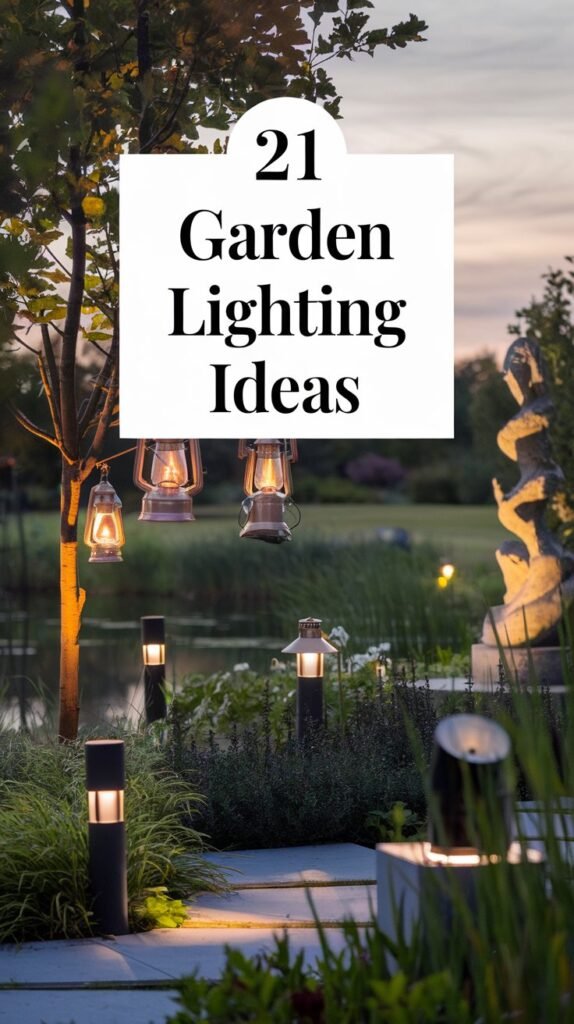 21 Garden Lighting Ideas That'll Create a Magical Evening Oasis! 5