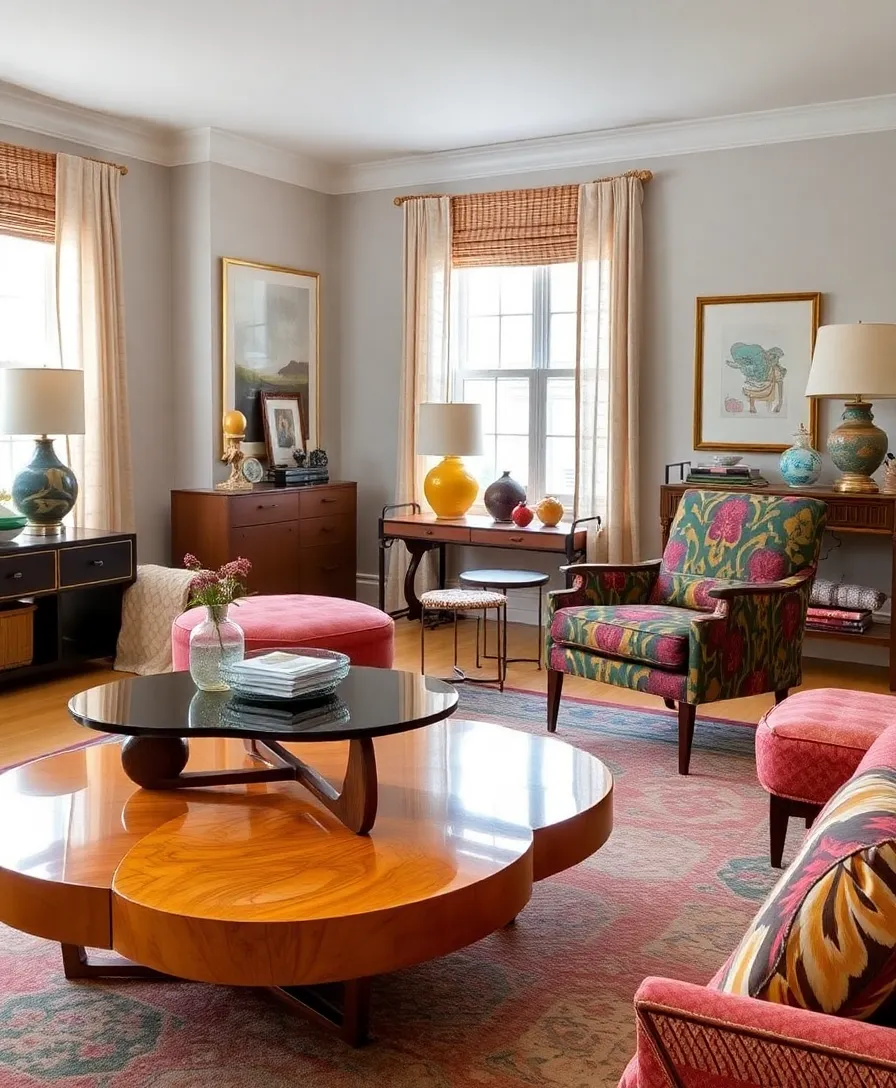 21 Vintage Maximalism Decor Ideas That'll Leave You Breathless 7 21 Vintage Maximalism Decor Ideas That'll Leave You Breathless (You Won't Believe #15!) - 4. Statement Furniture Pieces