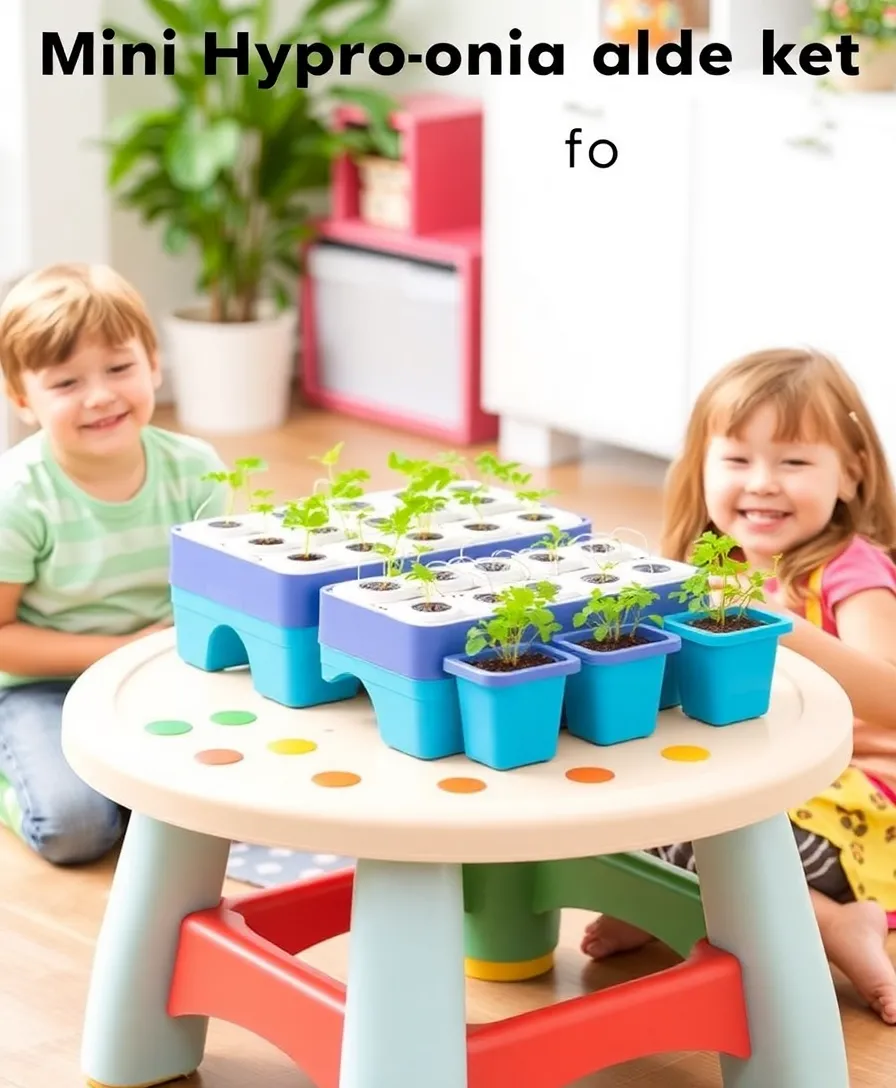 21 Indoor Hydroponic Gardening Ideas That Will Transform Your Space! 11 21 Indoor Hydroponic Gardening Ideas That Will Transform Your Space! - 8. Mini Hydroponic Garden for Kids