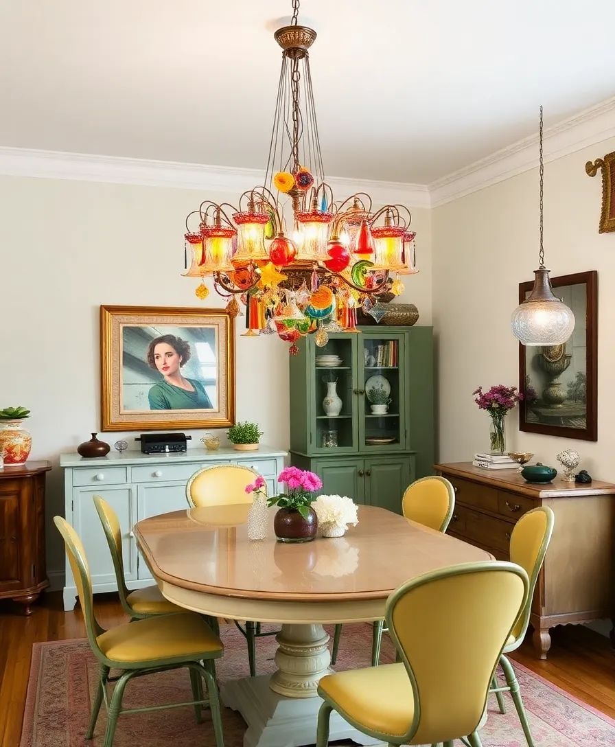 21 Vintage Maximalism Decor Ideas That'll Leave You Breathless 19 21 Vintage Maximalism Decor Ideas That'll Leave You Breathless (You Won't Believe #15!) - 16. Whimsical Light Fixtures