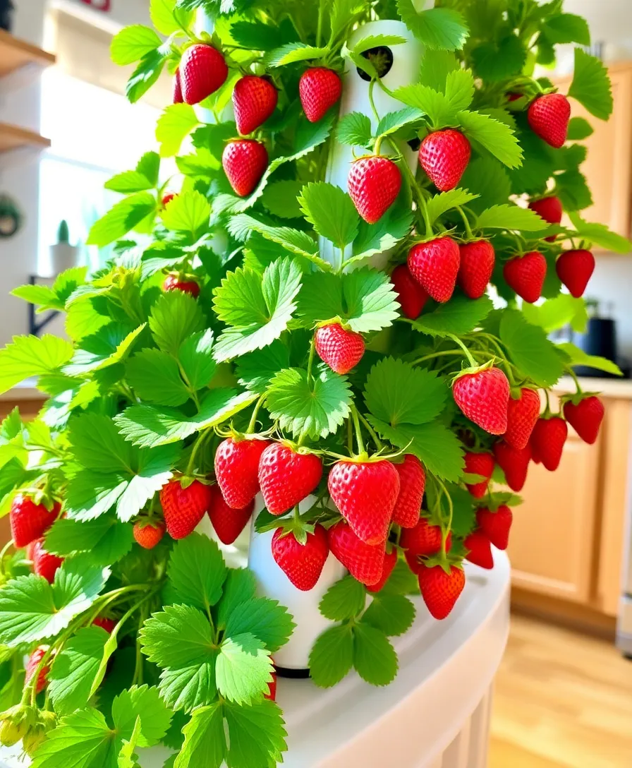 21 DIY Indoor Hydroponics Systems That Will Change Your Home Gardening Game Forever! 14 21 DIY Indoor Hydroponics Systems That Will Change Your Home Gardening Game Forever! - 11. DIY Hydroponic Strawberry Planter