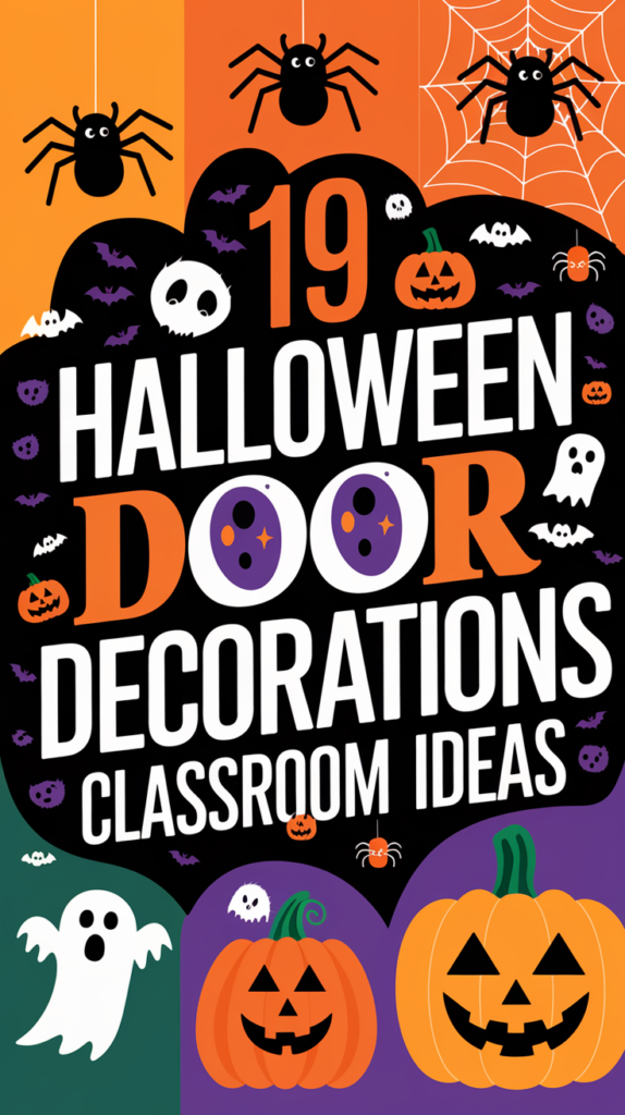 17 Halloween Door Decorations Classroom Ideas 2