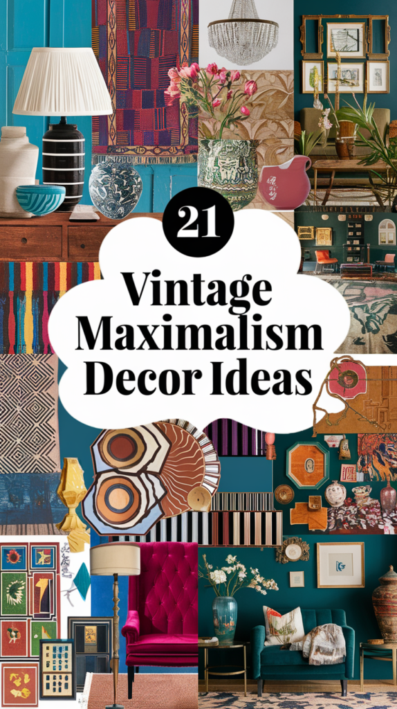 21 Vintage Maximalism Decor Ideas That'll Leave You Breathless 2