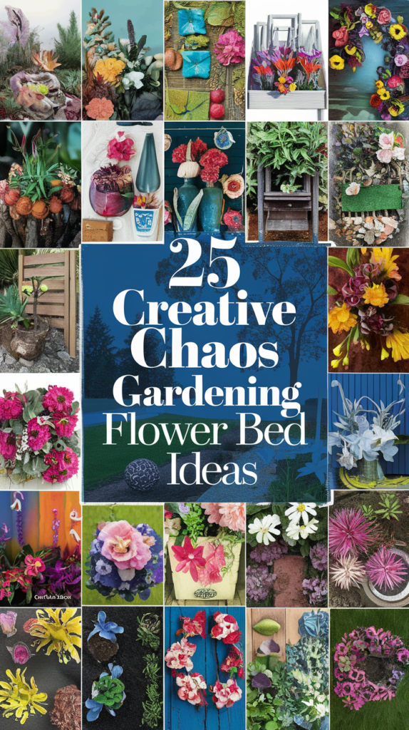 25 Creative Chaos Gardening Flower Bed Ideas That’ll Blow Your Mind! 6