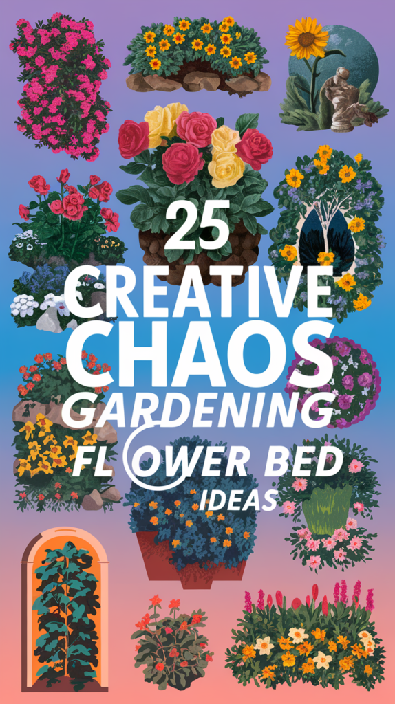 25 Creative Chaos Gardening Flower Bed Ideas That’ll Blow Your Mind! 1