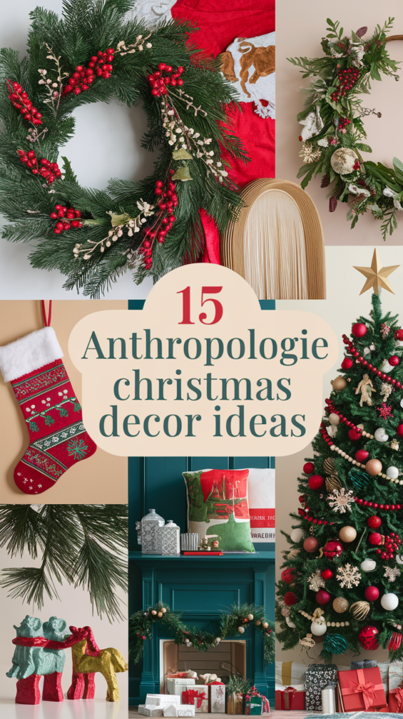 21 Anthropologie Christmas Decor Ideas 2