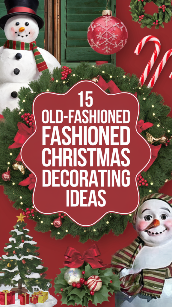 21 Old-Fashioned Christmas Decorating Ideas That'll Bring Back the Holiday Spirit 25