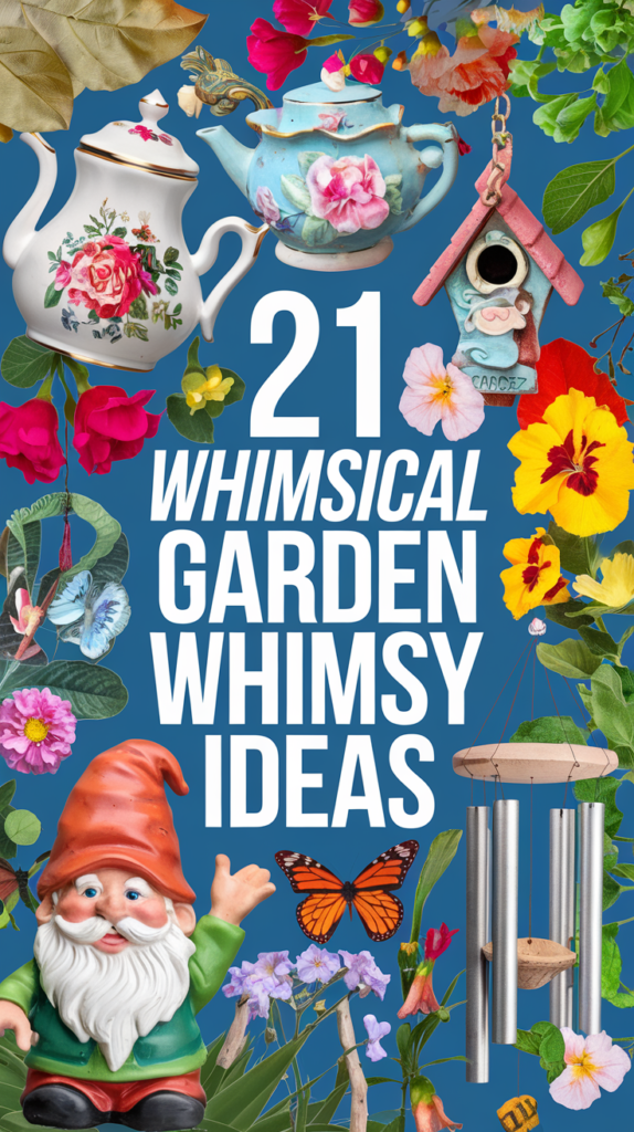 21 Whimsical Garden Whimsy Ideas That Will Spark Joy 26