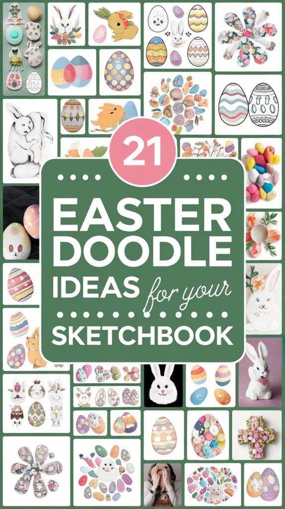 21 Easter Doodle Ideas for Your Sketchbook That Will Blow Your Mind! 26