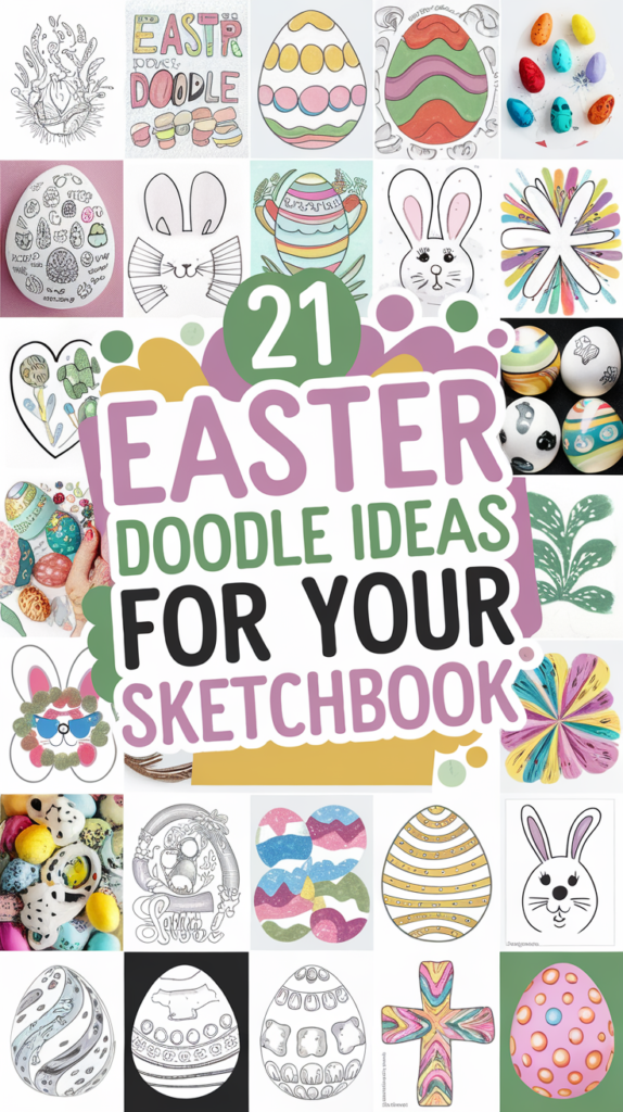 21 Easter Doodle Ideas for Your Sketchbook That Will Blow Your Mind! 25