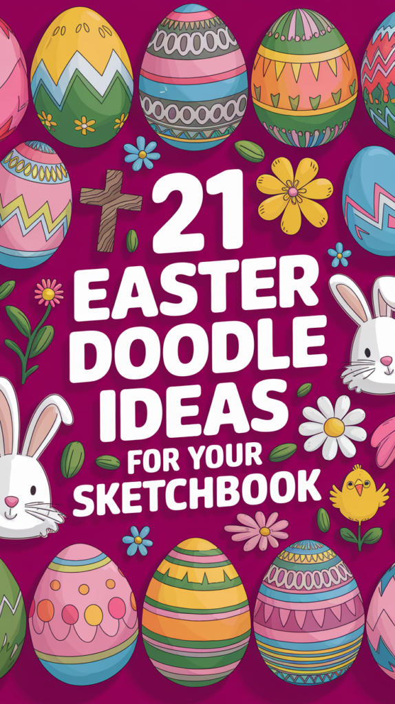 21 Easter Doodle Ideas for Your Sketchbook That Will Blow Your Mind! 2