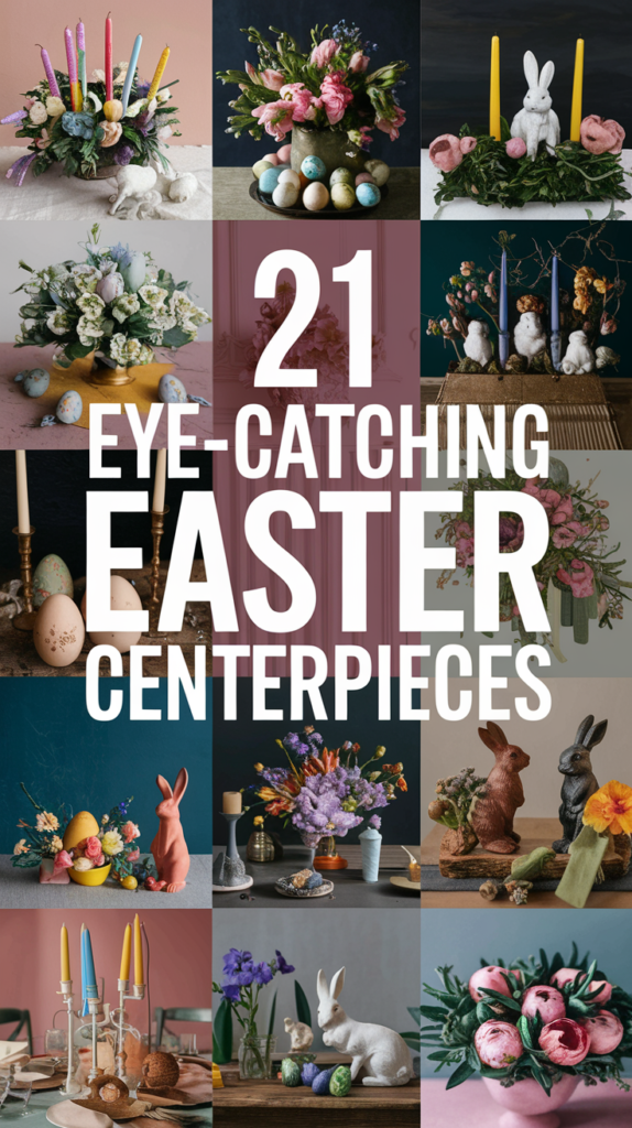 21 Eye-Catching Easter Centerpieces to Wow Your Guests (Don't Miss #6!) 3