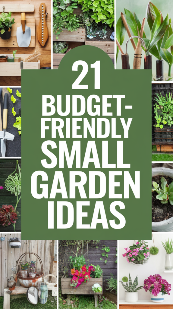 21 Budget-Friendly Small Garden Ideas That Will Transform Your Space! 26