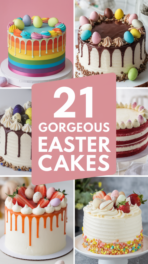 21 Gorgeous Easter Cakes You’ll Want to Bake This Spring! 25