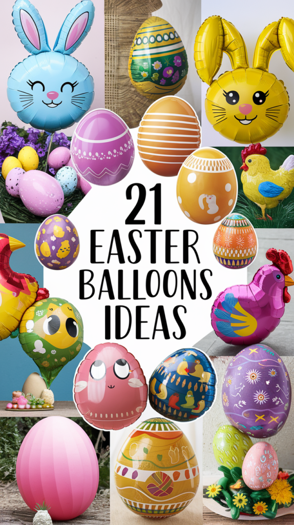 21 Easter Balloons to Transform Your Home into a Whimsical Wonderland! 2