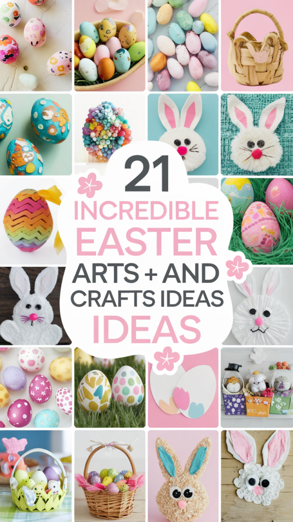 21 Incredible Easter Arts and Crafts That Will Bring the Whole Family Together! 26