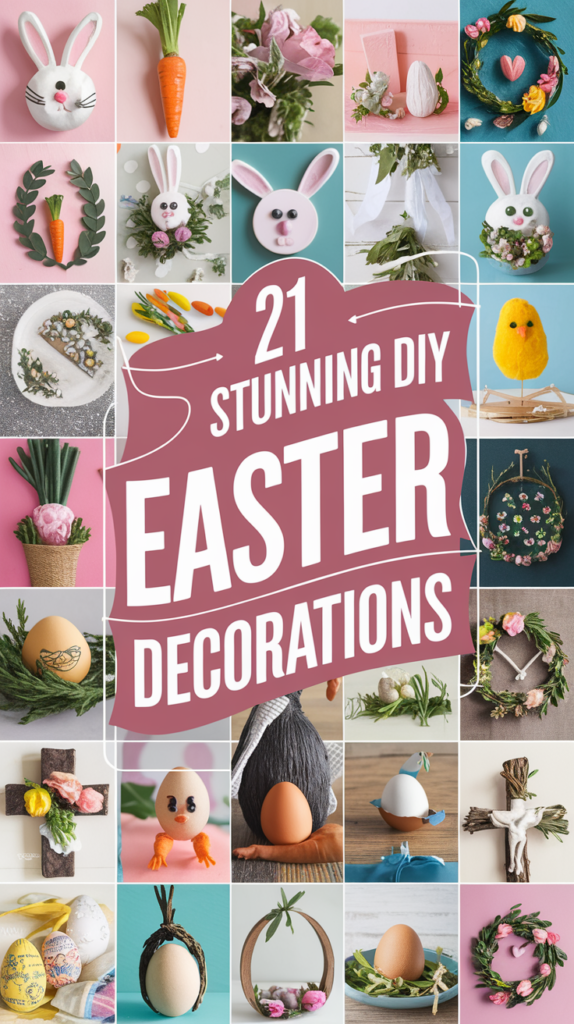 21 Stunning DIY Easter Decorations That'll Make Your Home Bloom with Spring Spirit! 3