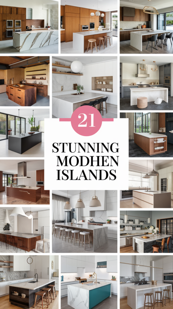 21 Stunning Modern Kitchen Islands That Will Transform Your Cooking Space 26