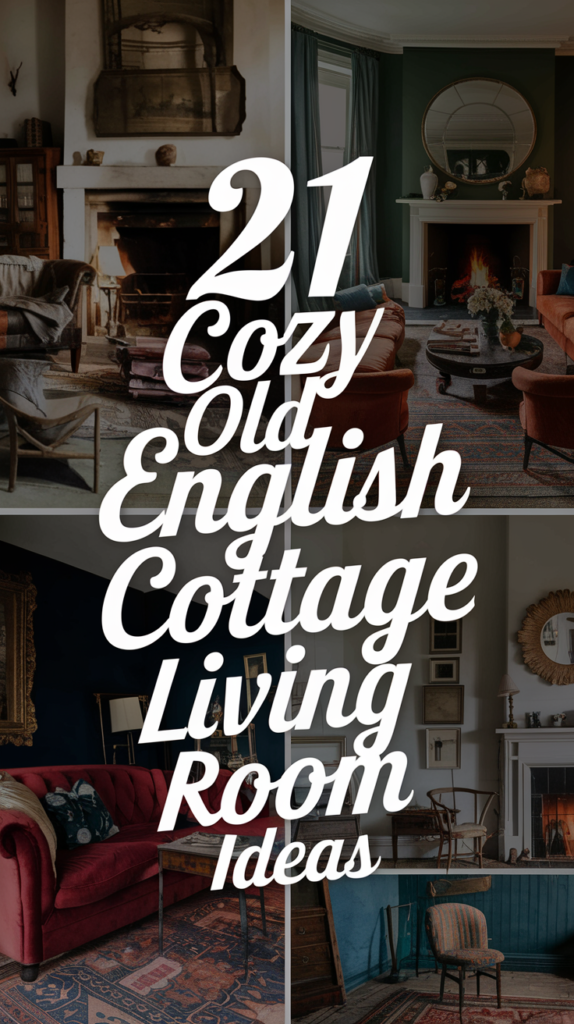 21 Cozy Old English Cottage Living Room Ideas That’ll Make You Want to Curl Up with a Book! 3