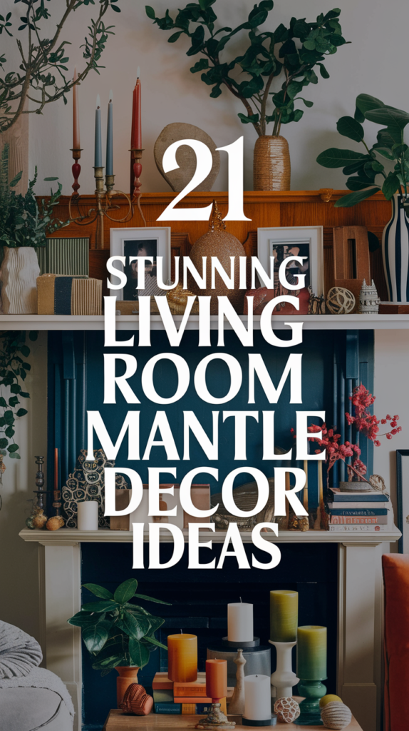 21 Stunning Living Room Mantle Decor Ideas That Will Transform Your Space Instantly! 28