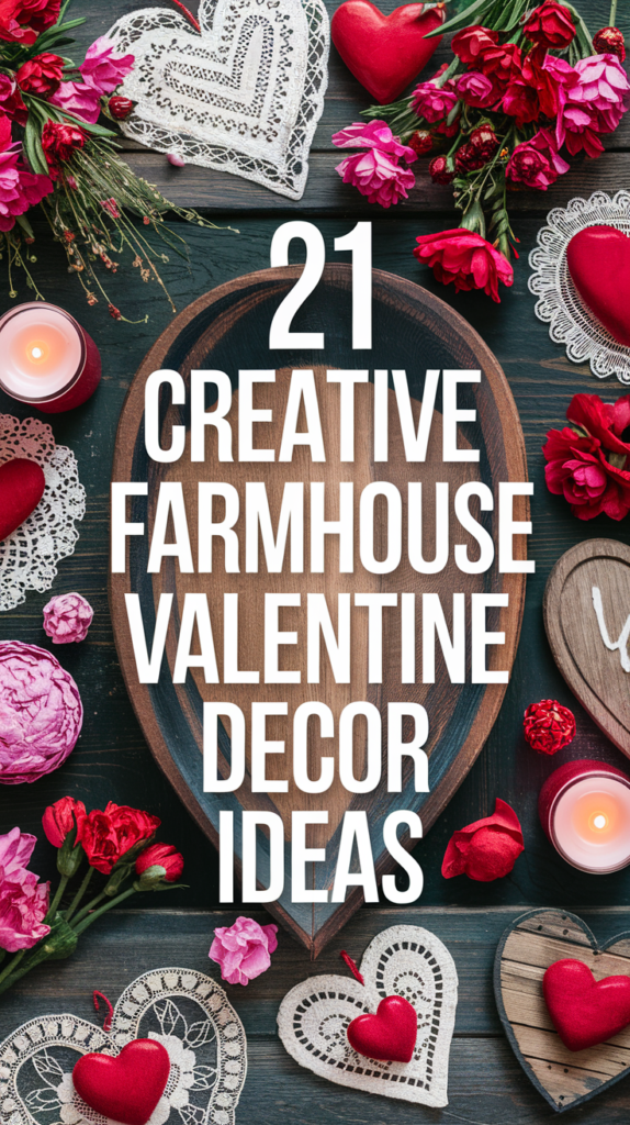 21 Creative Farmhouse Valentine Decor Ideas That Will Transform Your Home! 3