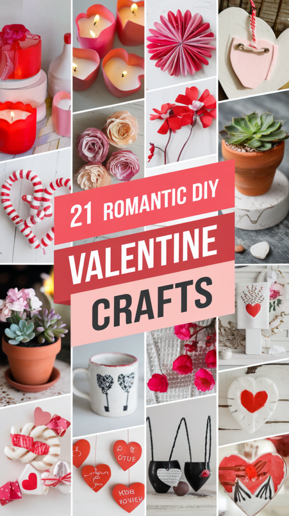 21 Romantic DIY Valentine Crafts for Adults 25