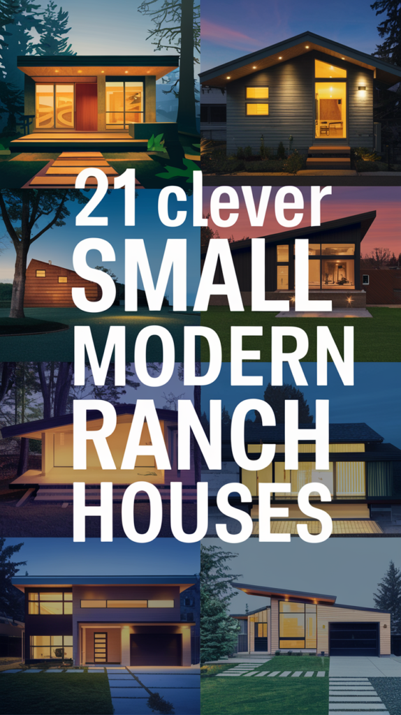 21 Clever Small Modern Ranch Houses That Prove Size Doesn’t Matter! 2