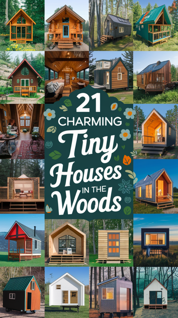 21 Charming Tiny Houses in the Woods That Redefine Rustic Living! 3
