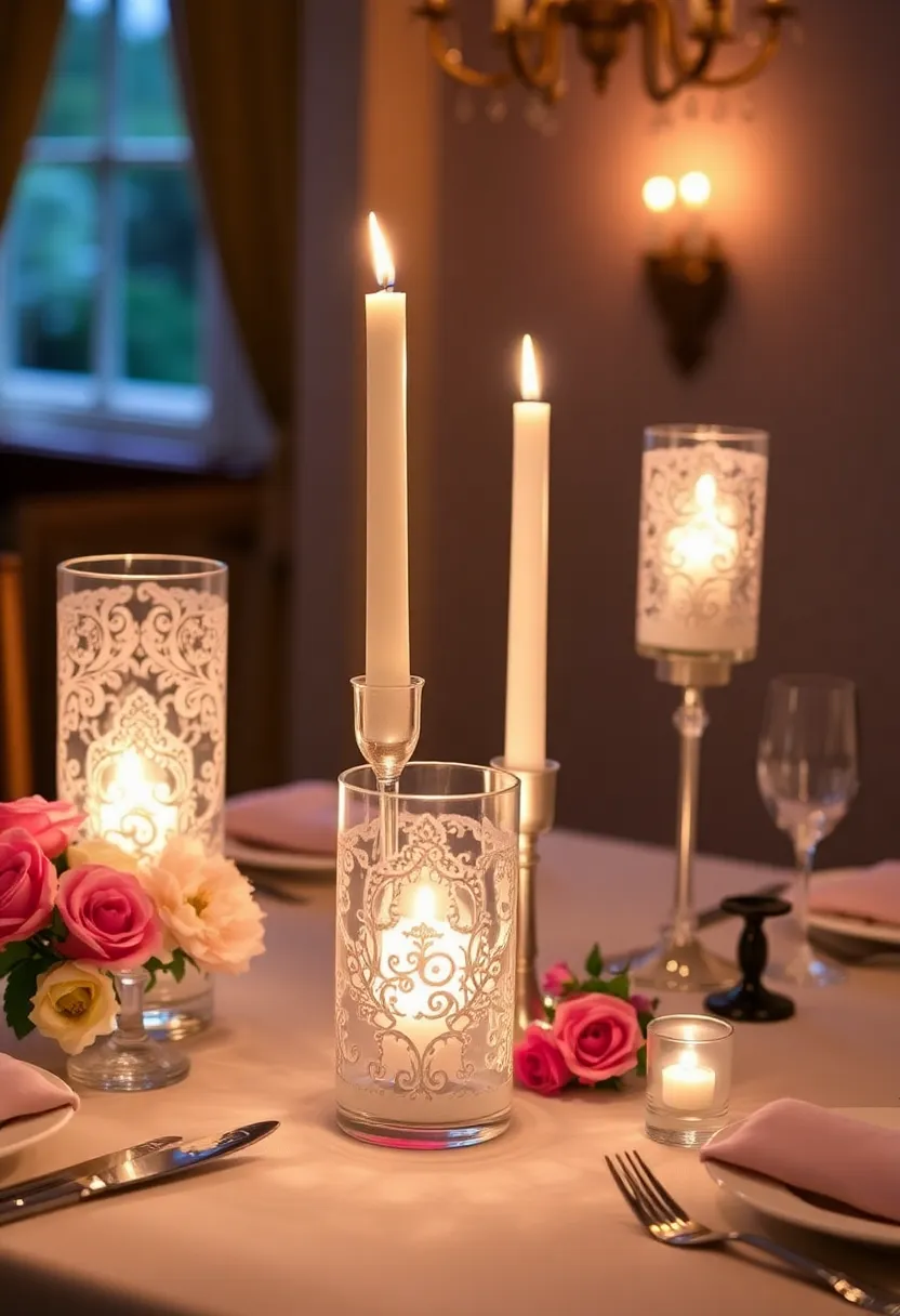 21 Romantic DIY Valentine Crafts for Adults 7 21 Romantic DIY Valentine Crafts for Adults (You Won't Believe #12!) - 4. DIY Romantic Candle Holders