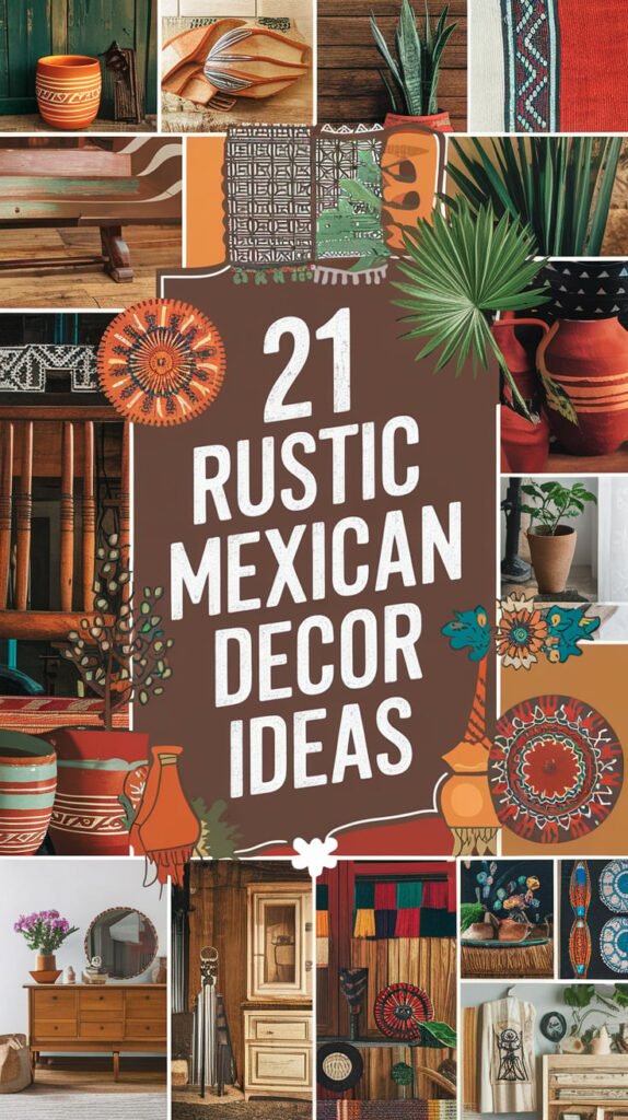 21 Rustic Mexican Decor Ideas That Will Transform Your Living Room Into a Cozy Retreat! 25