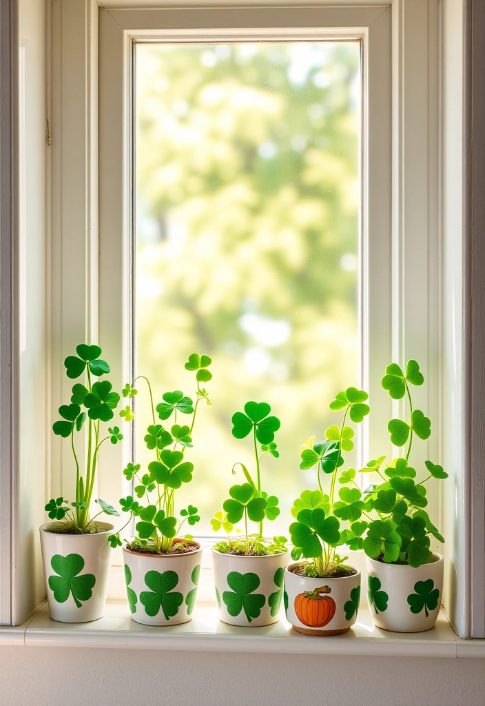 21 Stunning St. Patrick's Day Decorations That Will Transform Your Home into a Lucky Oasis! 12 21 Stunning St. Patrick's Day Decorations That Will Transform Your Home into a Lucky Oasis! - 9. Lucky Clover Plants