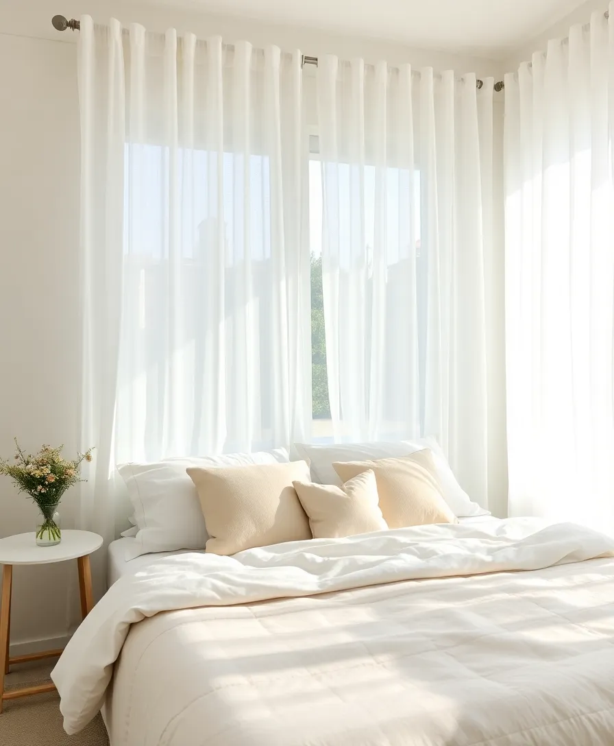 21 Spring Decorating Ideas for the Home That Will Refresh Your Space! 7 21 Spring Decorating Ideas for the Home That Will Refresh Your Space! - 4. Light and Airy Fabrics