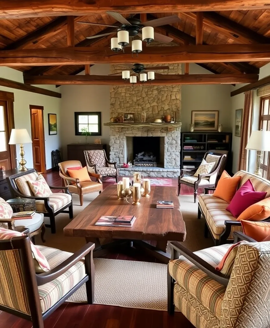 21 Rustic Mexican Decor Ideas That Will Transform Your Living Room Into a Cozy Retreat! 5 21 Rustic Mexican Decor Ideas That Will Transform Your Living Room Into a Cozy Retreat! - 2. Rustic Wooden Furniture