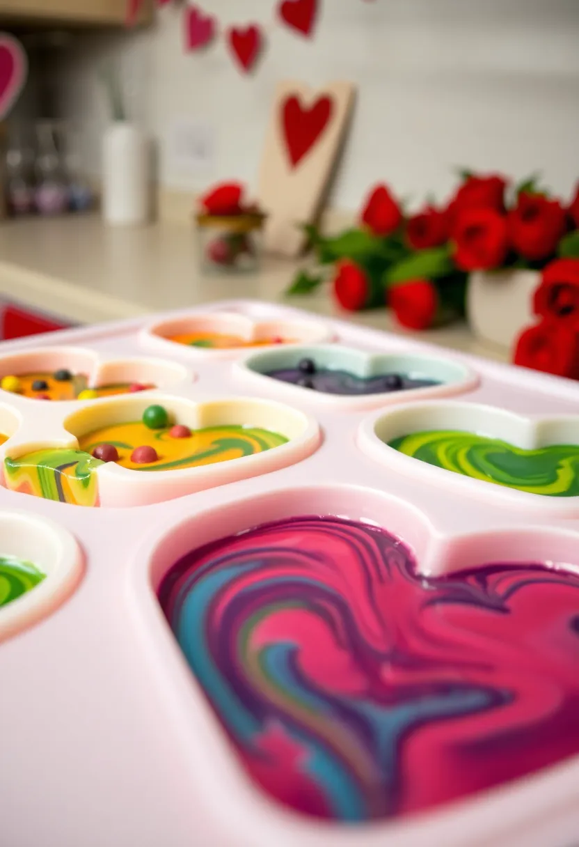 21 Adorable Valentine's Day Crafts for Kids That Will Melt Your Heart 4 21 Adorable Valentine's Day Crafts for Kids That Will Melt Your Heart (You Won't Believe #15!) - 1. Heart-Shaped Crayon Melt Art