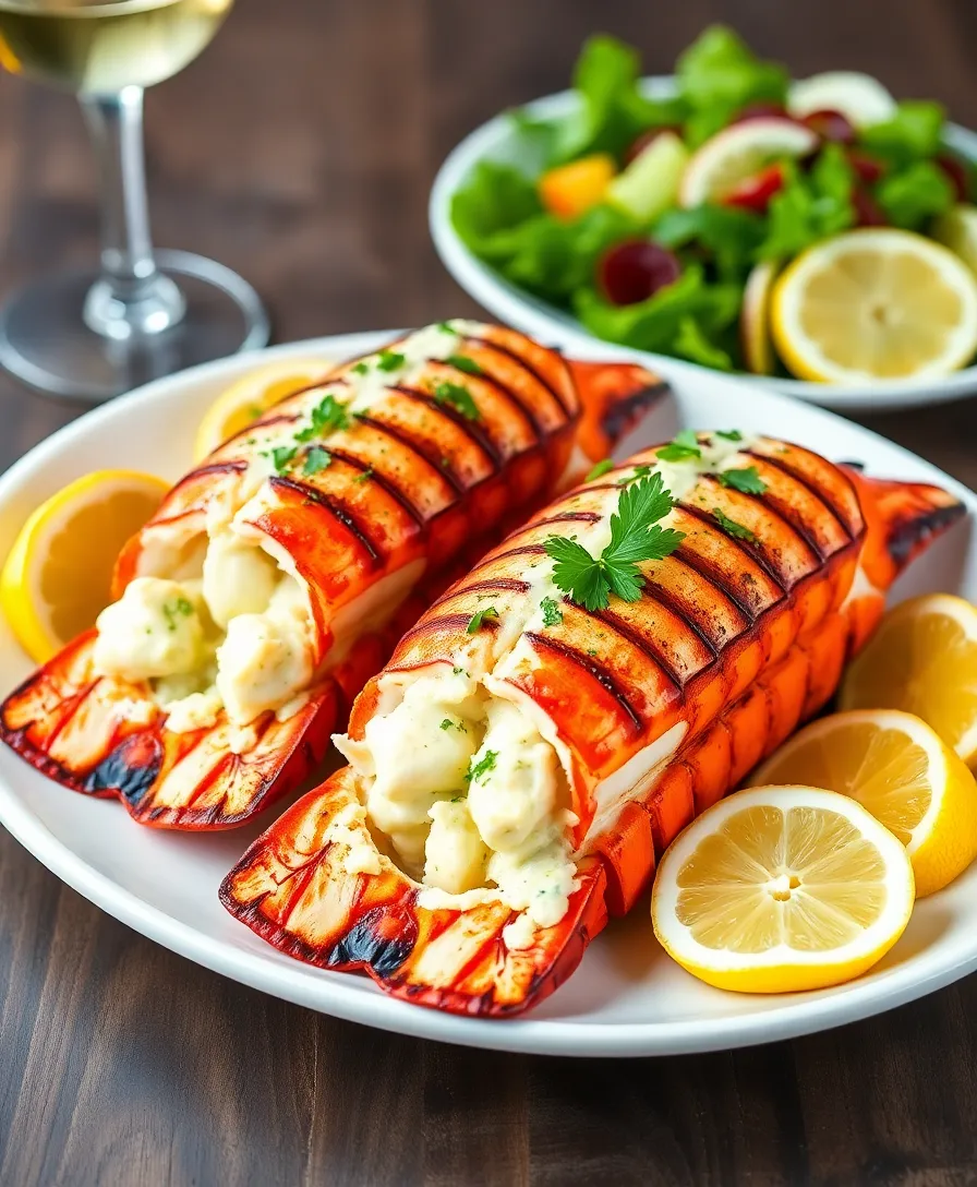21 Seafood Dish Recipes That Will Make Your Next Dinner Unforgettable! 7 21 Seafood Dish Recipes That Will Make Your Next Dinner Unforgettable! - 4. Grilled Lobster Tails with Garlic Herb Butter