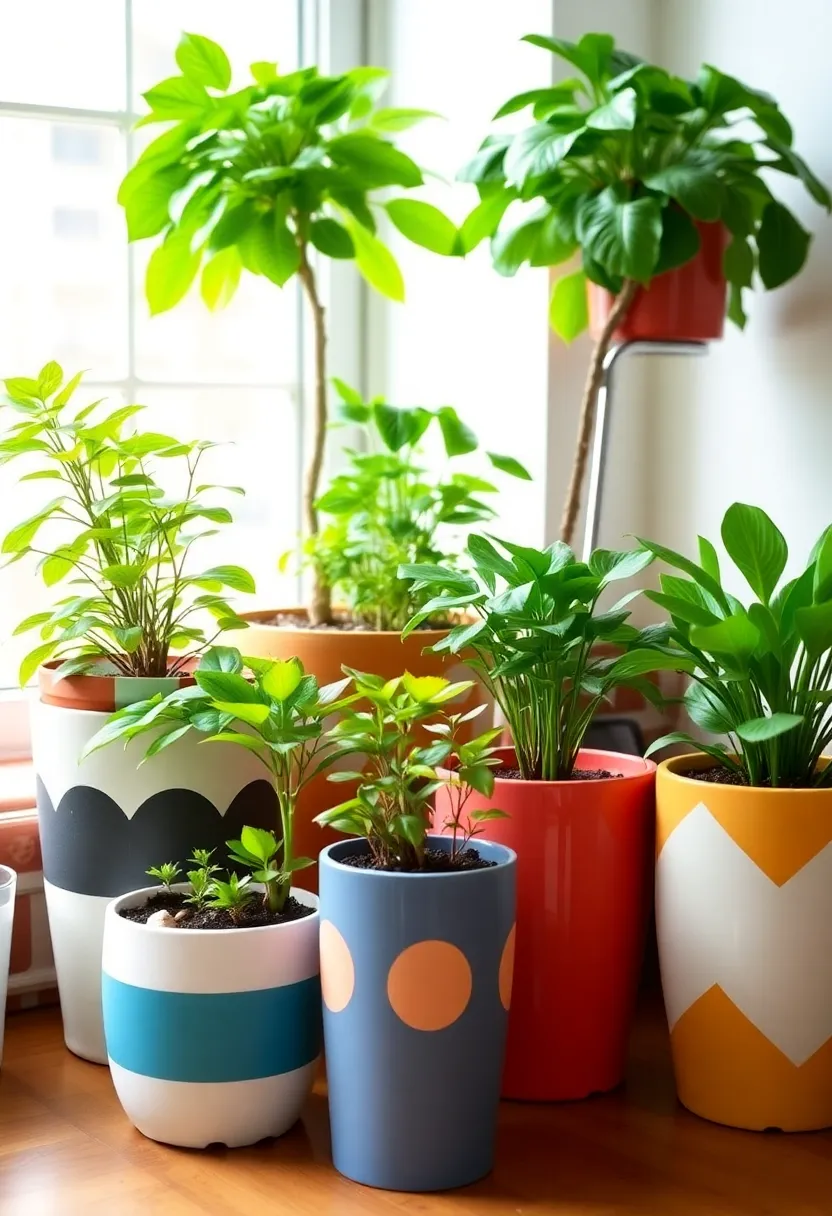 21 Thrift Flip Decor Ideas That Will Transform Your Home on a Budget! 20 21 Thrift Flip Decor Ideas That Will Transform Your Home on a Budget! - 17. Thrifted Planter Makeover